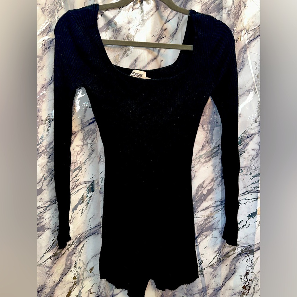 Princess Polly XX whimsigoth long sleeve to shorts, full body suit Festival